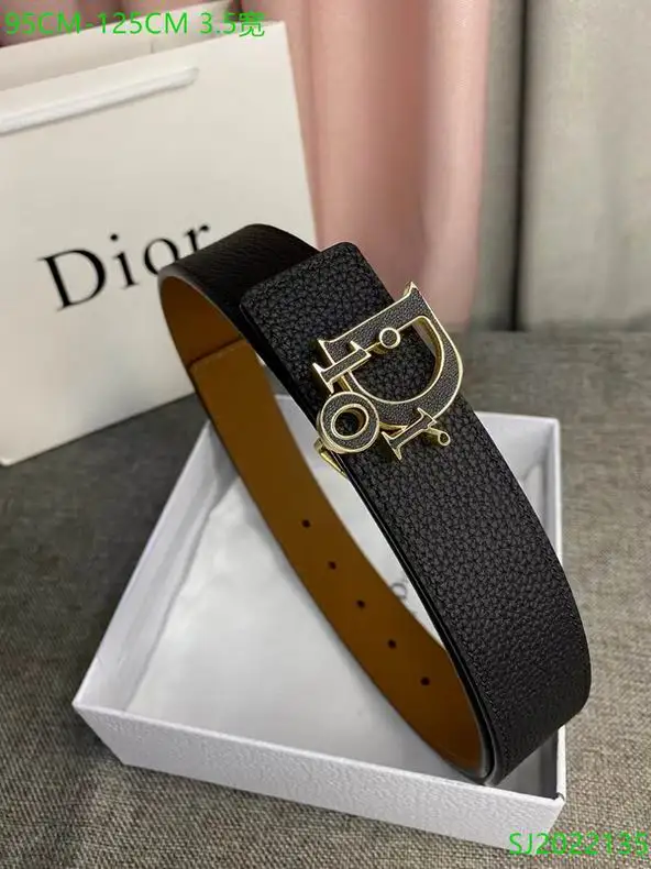 Dior belt 35mmX95-125cm 7D18